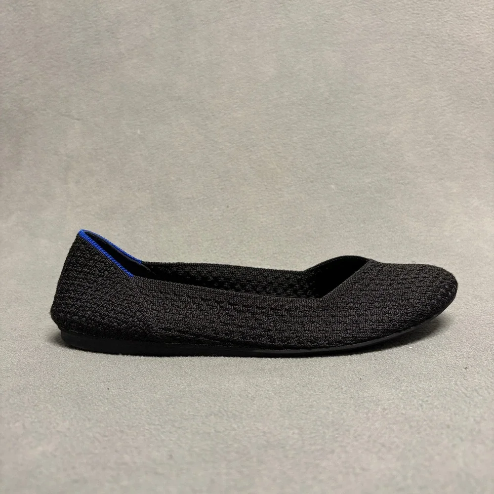 Rothy's The Flat in Black Size 10 Slip-On - Picture 4 of 13